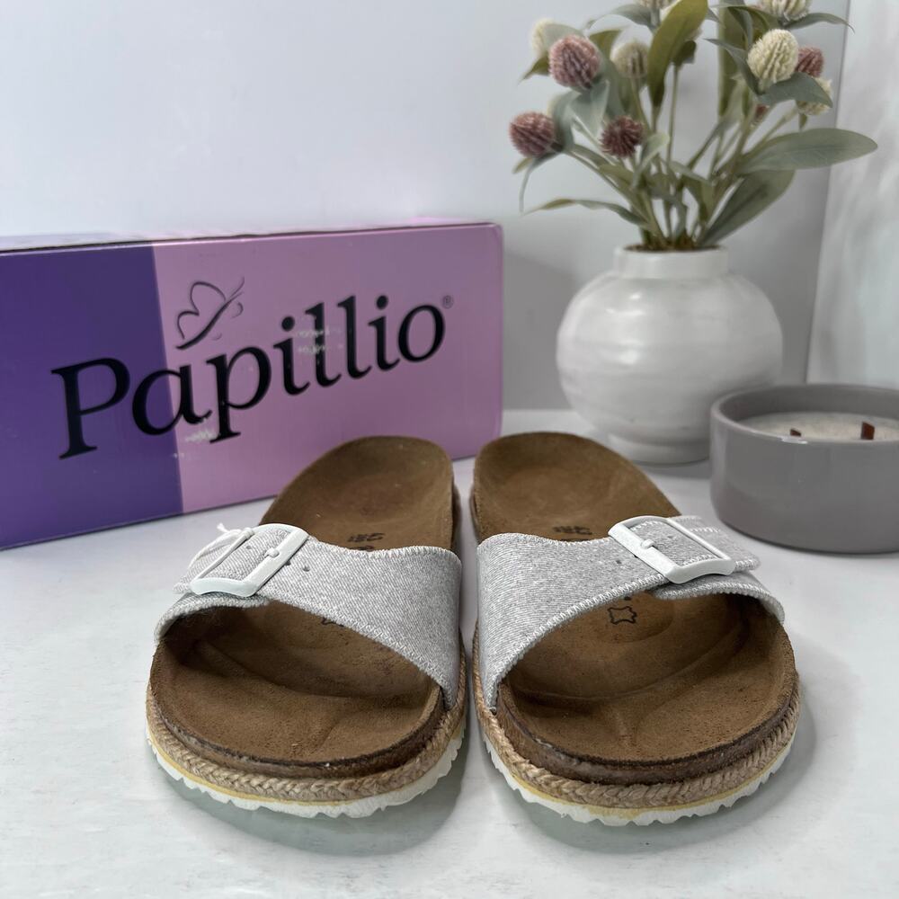 Papillio by Birkenstock Madrid PAP Sandals Beach Purple Women 5/EU 36 NWB Narrow
